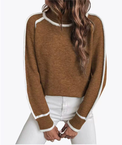 VIOLET | Cozy sweatshirt with stripes