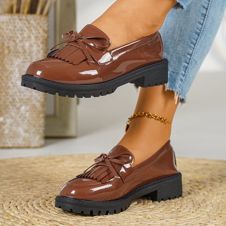 NAOMI | Women´s shiny elegant loafers