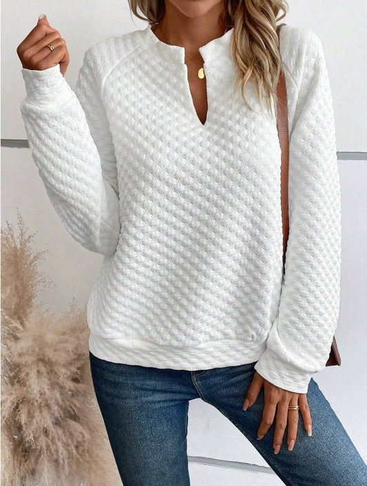 DAISY | Long sleeve slit sweatshirt