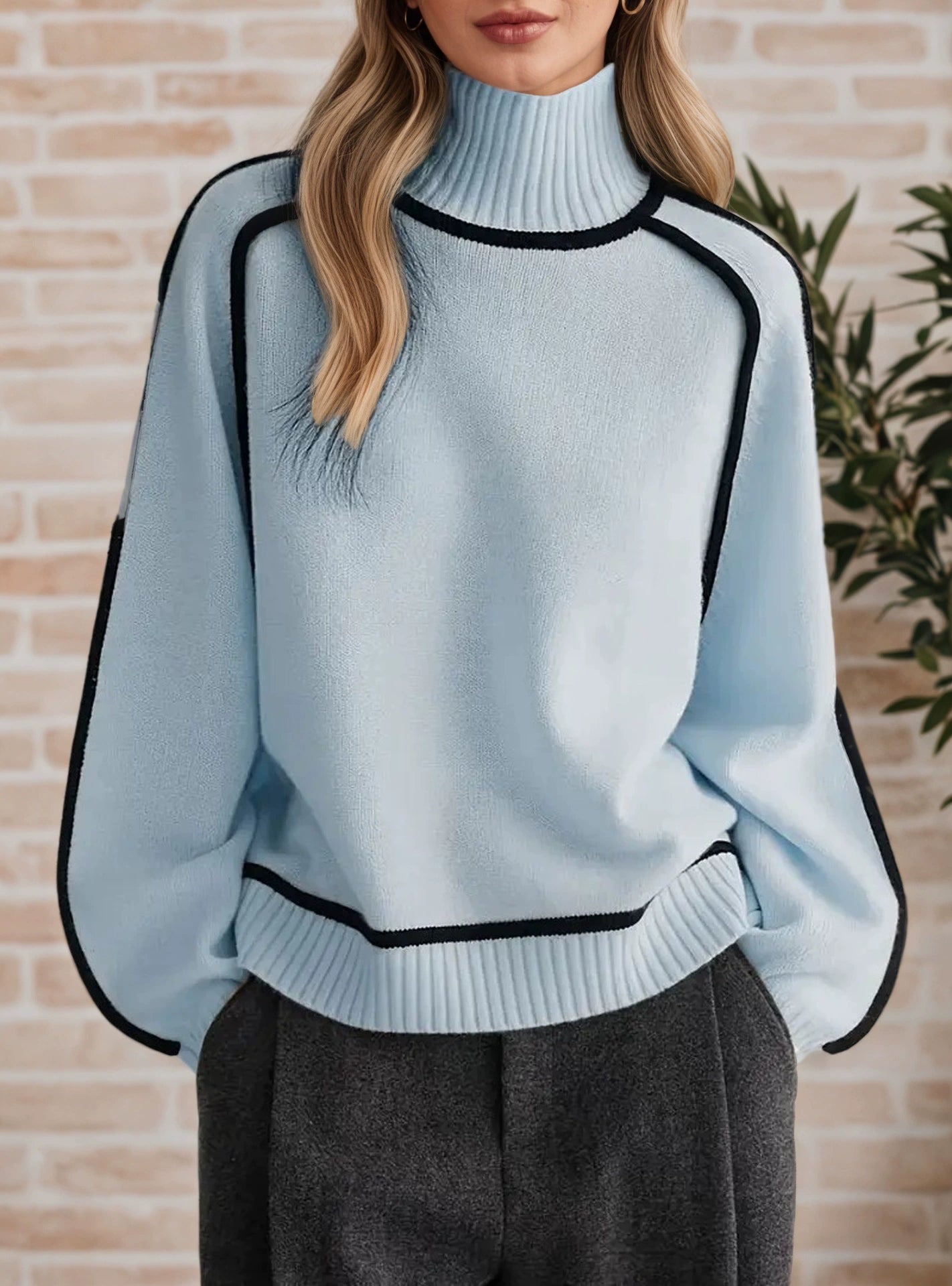 SYDNEY | Women´s knitted cozy turtleneck