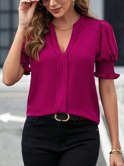 GRACE | Women´s v-neck elegant blouse