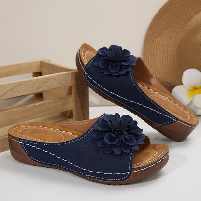 OLIVIA | Women´s elegant sandals with flower design