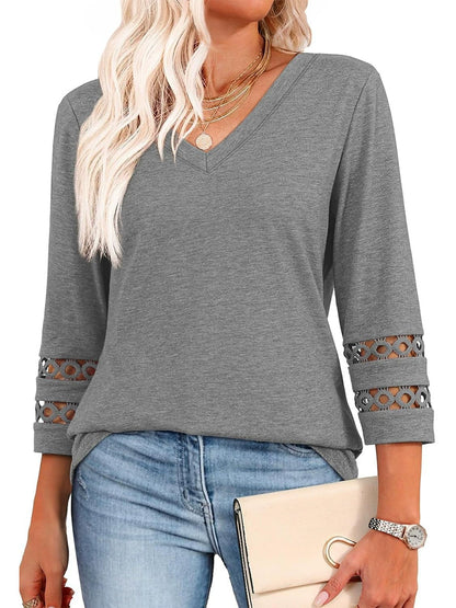 VICTORIA | Womens´s v-neck sweatshirt