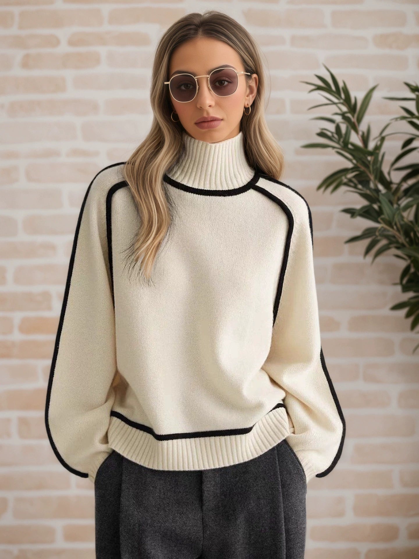 SYDNEY | Women´s knitted cozy turtleneck