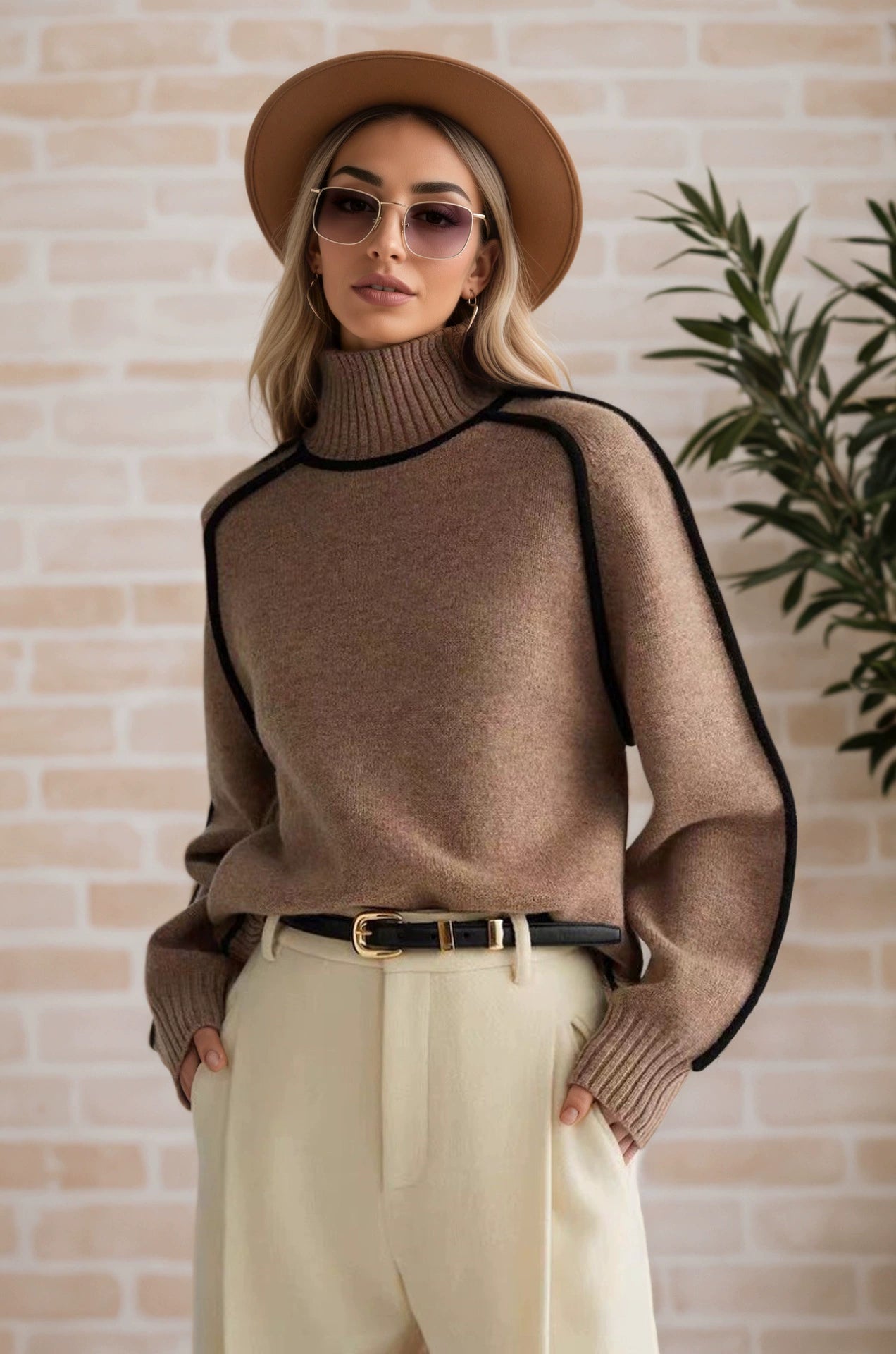 SYDNEY | Women´s knitted cozy turtleneck