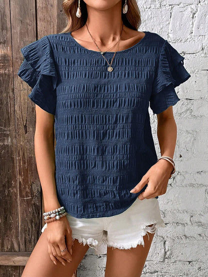 RACHEL | Women´s ruffled blouse