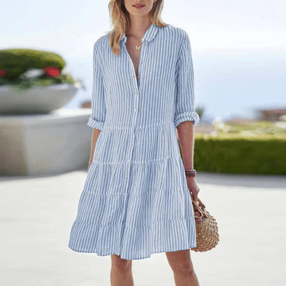 CLAIRE | Women´s striped dress